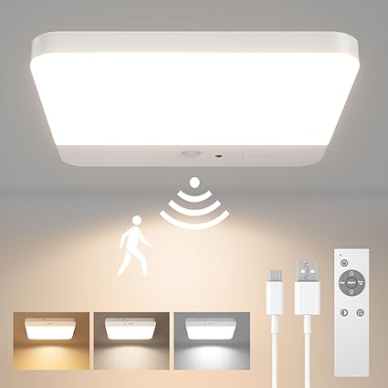 UltraBright 3-in-1 Motion Sensor Ceiling Light