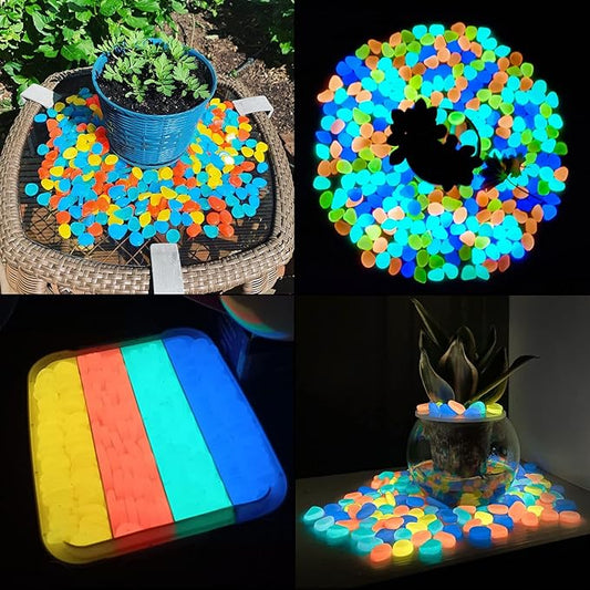 Outdoor Decor Glow in The Dark Stones