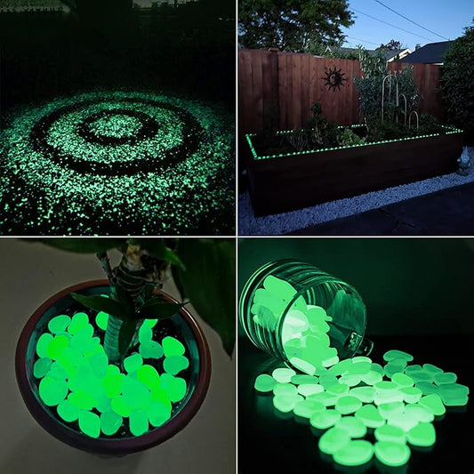 Outdoor Decor Glow in The Dark Stones